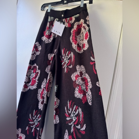 Anthropologie Women’s Laia Floral Sweater Pants - Picture 6 of 12